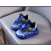 Adidasi albastri cu luminite - Baseball ADO-896-2-c