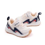 Adidasi albi cu bleumarine - Valuri MBMY2306-3-c