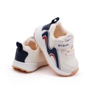 Adidasi albi cu bleumarine - Valuri MBMY2306-3-c