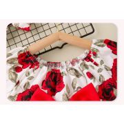 Body cu volanase pentru fetite - Roses MDGBA153