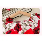Body cu volanase pentru fetite - Roses MDGBA153