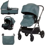 Carucior chipolino infinity 3 in 1 pastel green hubkkif02404pg