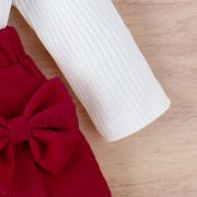 Costumas cu bluzita si fustita visinie din reiat MBNew217