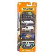 MATCHBOX SET 5 MASINUTE METALICE MBX CITY DRIVERS IV SCARA 1:64 VIVMTC1817_HVT64