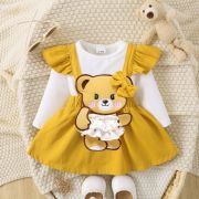 Sarafan cu maneca lunga - Happy teddy MBNew146-de2