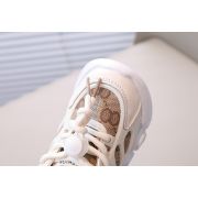 Adidasi crem cu alb cu luminite ADG-58-2-c