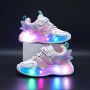 Adidasi sidefati cu luminite - Girls AD1028-1-c
