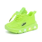 Adidasi verde neon cu luminite - Khoc AD8866-1-c