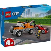 LEGO CITY CAMIONETA DE TRACTARE SI MASINA SPORT 60435 VIVLEGO60435