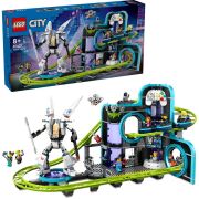 LEGO CITY PARC CU ROLLER-COASTER LUMEA ROBOTILOR 60421 VIVLEGO60421