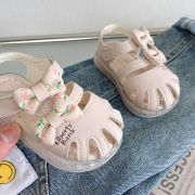 Sandale ivoire pentru fetite - Liberty Baby AM21-317-2-c