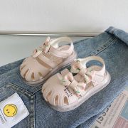 Sandale ivoire pentru fetite - Liberty Baby AM21-317-2-c