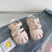 Sandale ivoire pentru fetite - Liberty Baby AM21-317-2-c