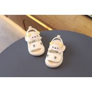 Sandalute ivoire pentru baietei - Ursulet MB15-M03-2-s1