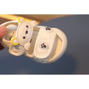Sandalute ivoire pentru baietei - Ursulet MB15-M03-2-s1