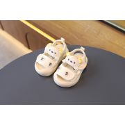 Sandalute ivoire pentru baietei - Ursulet MB15-M03-2-s1