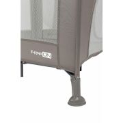 Tarc de joaca, FreeON, Patrat, Pliabil, Intrare cu fermoar, Laterale din plasa, 93x93x87 cm, Pana la 15 kg, 6 luni+, Gri BYN80883