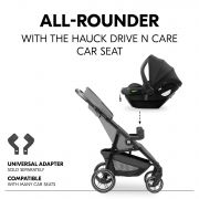 Carucior sport usor pliabil si compact, Hauck, Shop N Care, Grey EKDhk14917