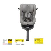 Joie - scaun auto i-spin 360° gray flannel, 40-105 cm, testat adac si certificat r129 bbb    c1801kagfl000