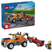 LEGO CITY CAMIONETA DE TRACTARE SI MASINA SPORT 60435 VIVLEGO60435