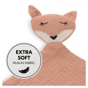 Paturica somn si joaca din Bumbac Organic, 25x25 cm, Hauck,  Fox Cork EKDhk71126