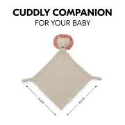 Paturica somn si joaca din Bumbac Organic, 25x25 cm, Hauck,  Lion Beige EKDhk71128