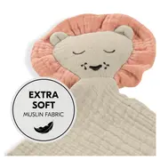 Paturica somn si joaca din Bumbac Organic, 25x25 cm, Hauck,  Lion Beige EKDhk71128