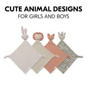 Paturica somn si joaca din Bumbac Organic, 25x25 cm, Hauck, Rabbit Beige Dots EKDhk71125