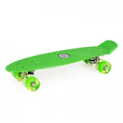 Penny board pentru copii cu lumini led - verde edeedig-185