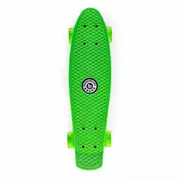 Penny board pentru copii cu lumini led - verde edeedig-185