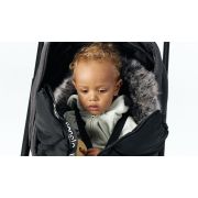 Sac de iarna, Lionelo, Frode, Pentru carucior, 90x45 cm, Impermeabil, Universal, Negru BYNLO-FRODE_BLACK_CARBON