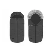 Sac de iarna, Lionelo, Frode, Pentru carucior, 90x45 cm, Impermeabil, Universal, Negru BYNLO-FRODE_BLACK_CARBON