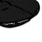 Sac de iarna, Lionelo, Frode, Pentru carucior, 90x45 cm, Impermeabil, Universal, Negru BYNLO-FRODE_BLACK_CARBON