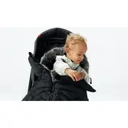 Sac de iarna, Lionelo, Frode, Pentru carucior, 90x45 cm, Impermeabil, Universal, Negru BYNLO-FRODE_BLACK_CARBON