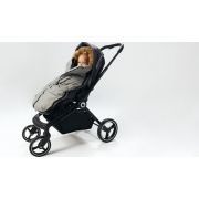 Sac de iarna, Lionelo, Frode, Pentru carucior, 90x45 cm, Impermeabil, Universal, Negru BYNLO-FRODE_BLACK_CARBON