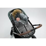 Sac de iarna, Lionelo, Frode, Pentru carucior, 90x45 cm, Impermeabil, Universal, Negru BYNLO-FRODE_BLACK_CARBON