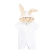 Salopeta alba pentru bebelusi - Bunny MDHY20075