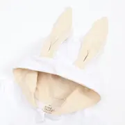 Salopeta alba pentru bebelusi - Bunny MDHY20075
