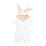 Salopeta alba pentru bebelusi - Bunny MDHY20075
