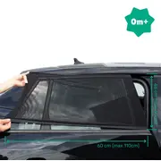 Badabulle - set 2 parasolare pentru geam cu functie 2 in 1 bbbb070001