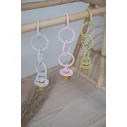 Bibs  - set 12 inele multifunctionale, vanilla/sage/olive bbb900234
