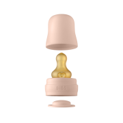 Bibs - kit pentru set complet biberon din sticla anticolici, blush bbb5015244