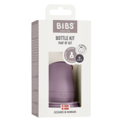 Bibs - kit pentru set complet biberon din sticla anticolici, mauve bbb5015300