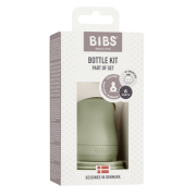 Bibs - kit pentru set complet biberon din sticla anticolici, sage bbb5015250