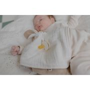 Bibs - paturica cu urechiuse kangaroo, ivory bbb9405216
