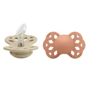 Bibs - set 2 suzete infinity silicon, tetina anatomica, 0 luni + bbbsetsiliconanatomic1