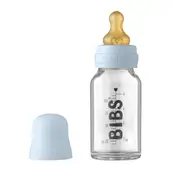 Bibs - set complet biberon din sticla anticolici, 110 ml, baby blue bbb5013231