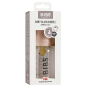 Bibs - set complet biberon din sticla anticolici, 110 ml, blush bbb5013244
