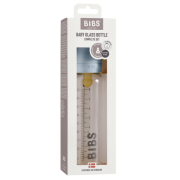Bibs - set complet biberon din sticla anticolici, 225 ml, baby blue bbb5014231