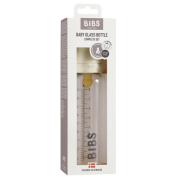Bibs - set complet biberon din sticla anticolici, 225 ml, ivory bbb5014216